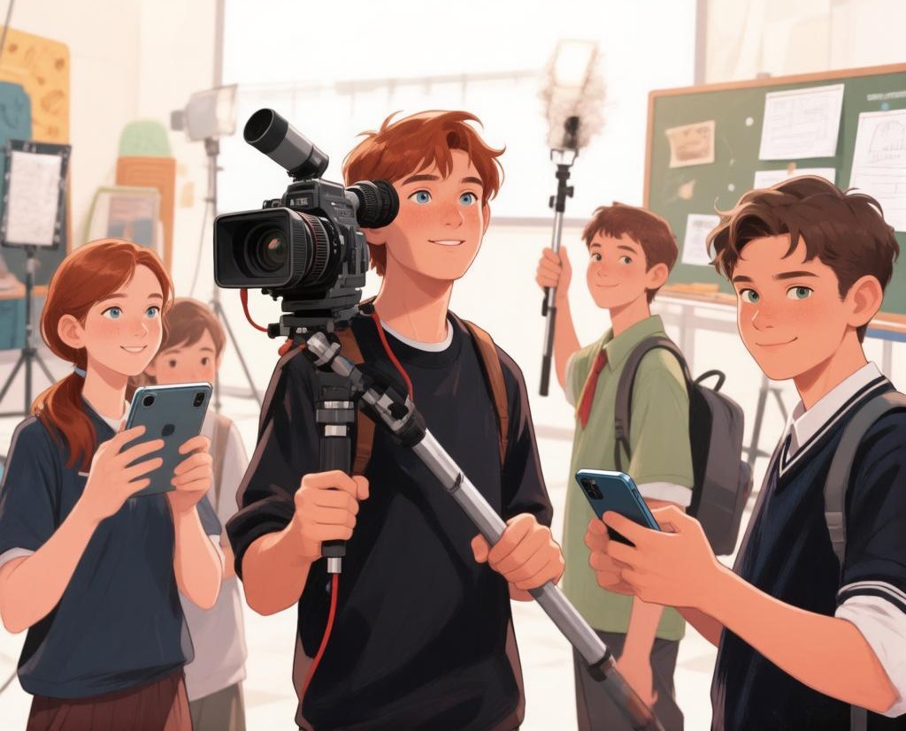 Иллюстрация к конкурсу о кинофестивале